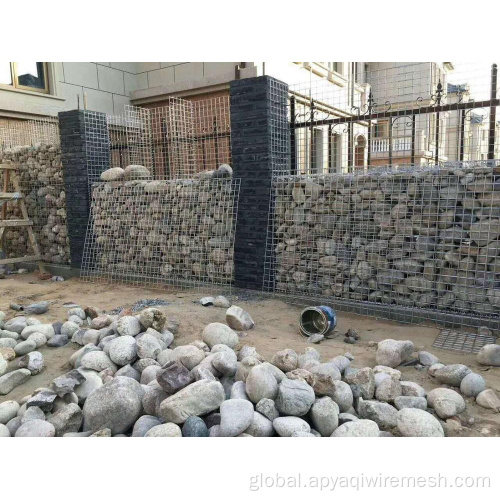 Pvc Stone Basket Basket Mesh Cages Rock Retaining Wall Supplier